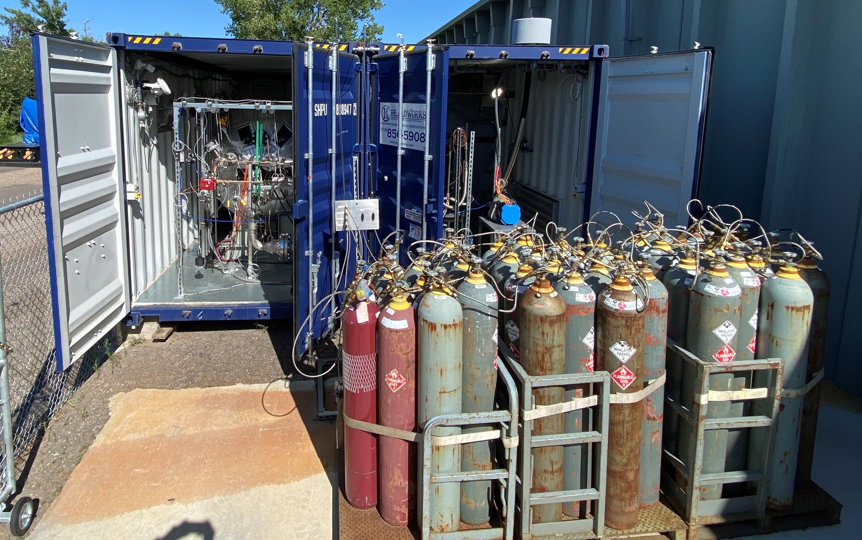 C1D2 (Hazardous Location) Rated SOFC/GT Test Cell at Czero’s Facility