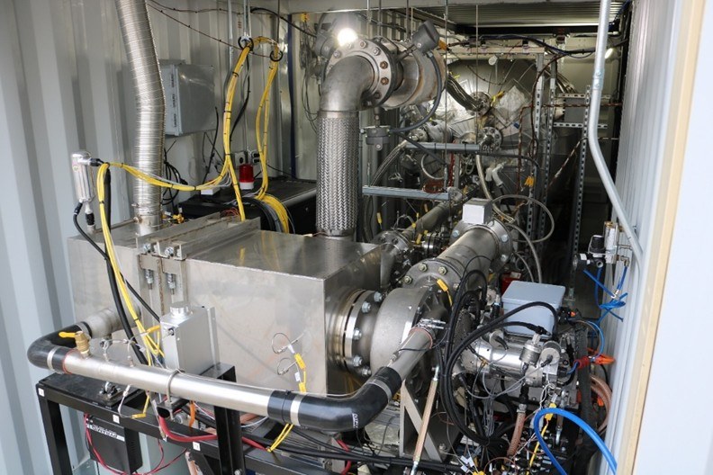 SOFC/GT System Demonstration Inside External Test Cell