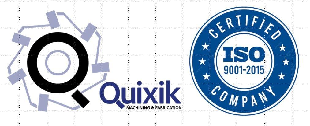 Quixik ISO 9001:2015 certification